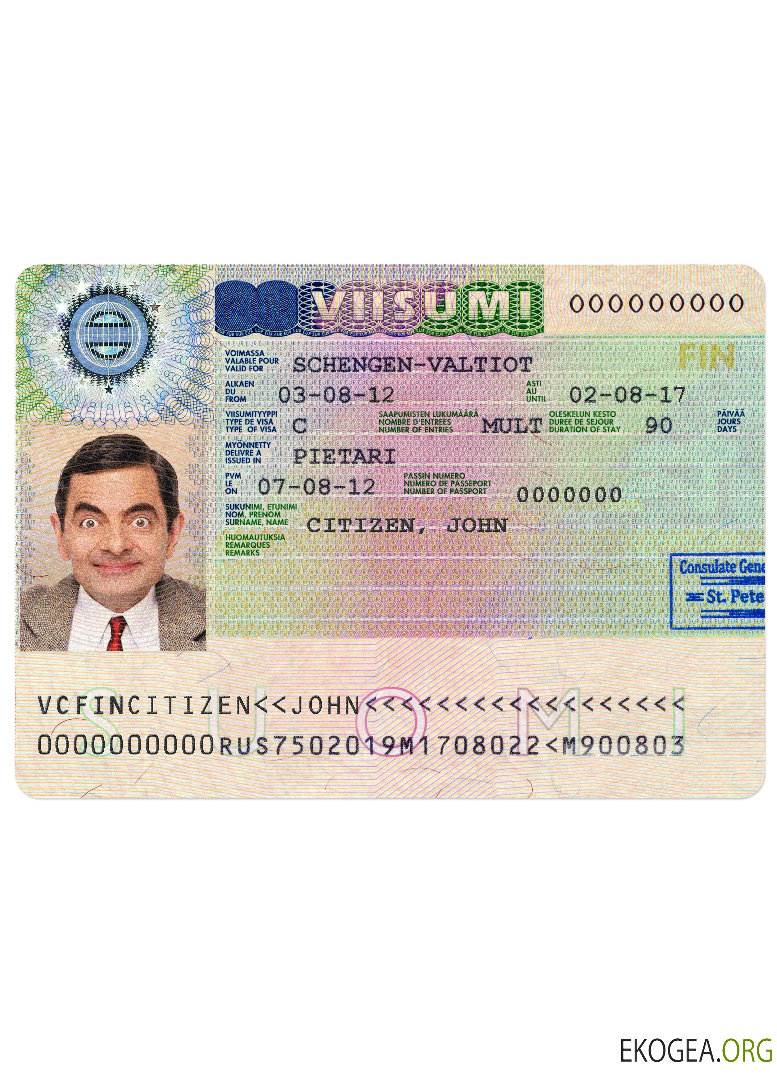 FINLANDE visa Schengen